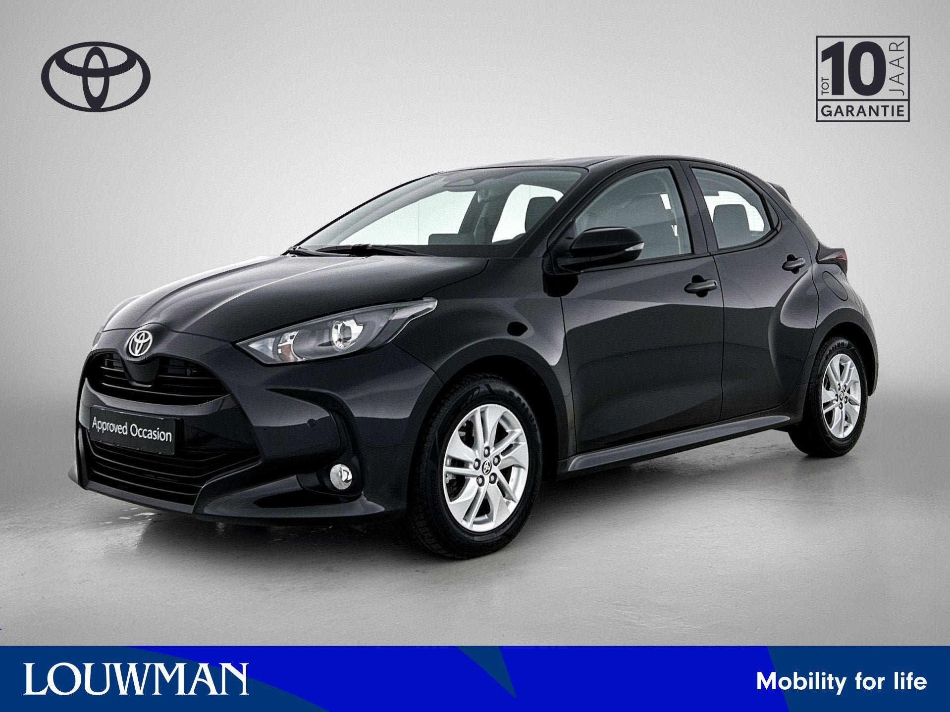 Toyota Yaris 1.5 Hybrid Active + Winter Pack | BTW Voertuig, Auto's, 12 maanden, Gebruikt, Zwart, Bedrijf