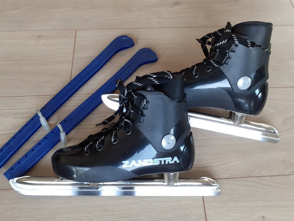 Geslepen Zandstra combinoren schaatsen maat 35 zgan, Zandstra, Combinoren, Ophalen of Verzenden, Zo goed als nieuw
