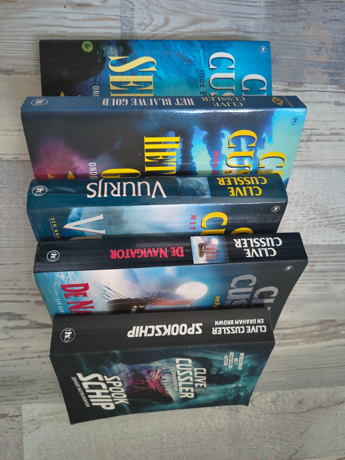 Clive Cussler boeken (Kurt Austin & Numa Files, Ophalen of Verzenden