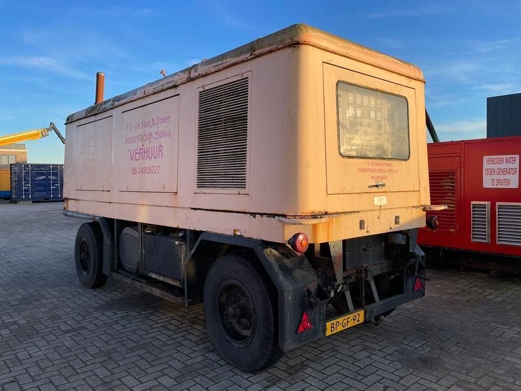 Deutz F12M 716 Bredenoord AEG 250 kVA Silent generatorset op, Ophalen of Verzenden