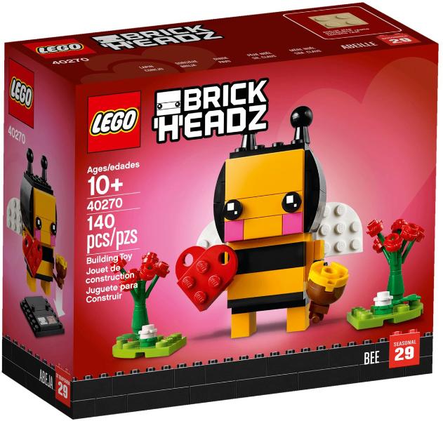 Lego BrickHeadz Holiday & Event Valentine's Day 40270, BrickHeadz, Lego, Ophalen of Verzenden, Complete set
