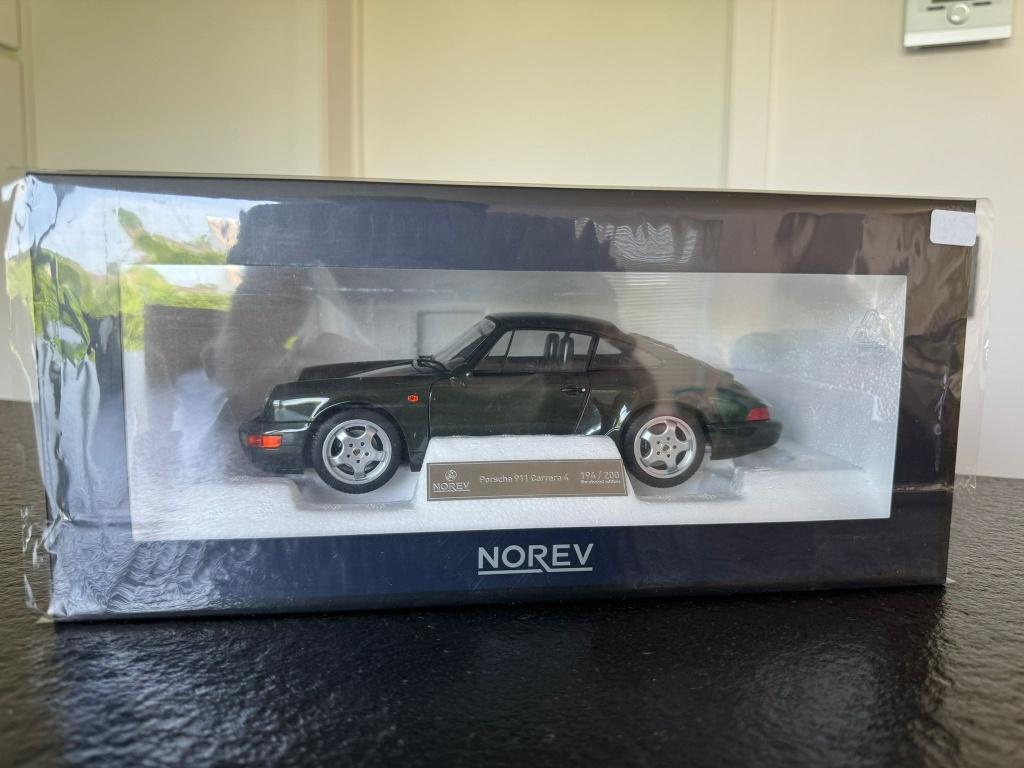 Porsche 964 1/18, Hobby en Vrije tijd, Modelauto's | 1:18, Ophalen of Verzenden, Nieuw, Auto, Norev