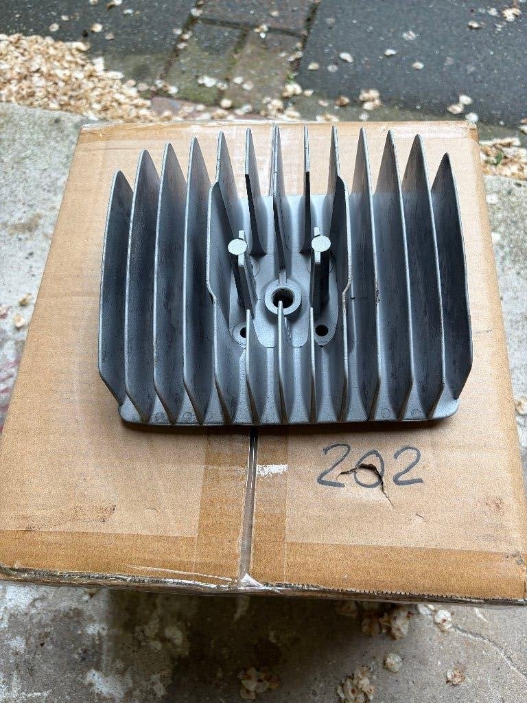 Zündapp originele supertherm kop 278-02.117 top staat., Ophalen of Verzenden, Zo goed als nieuw, Cilinder