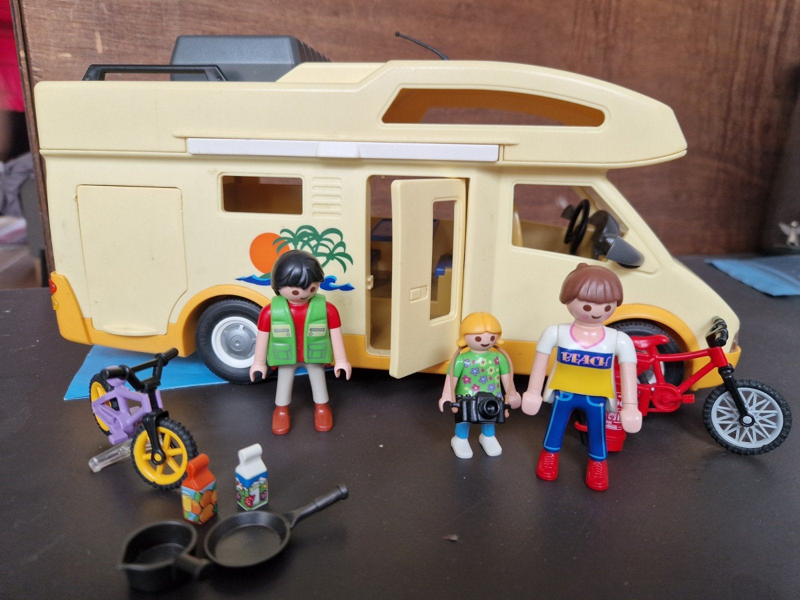 Playmobil 3647 - Camper, Ophalen, Gebruikt, Complete set