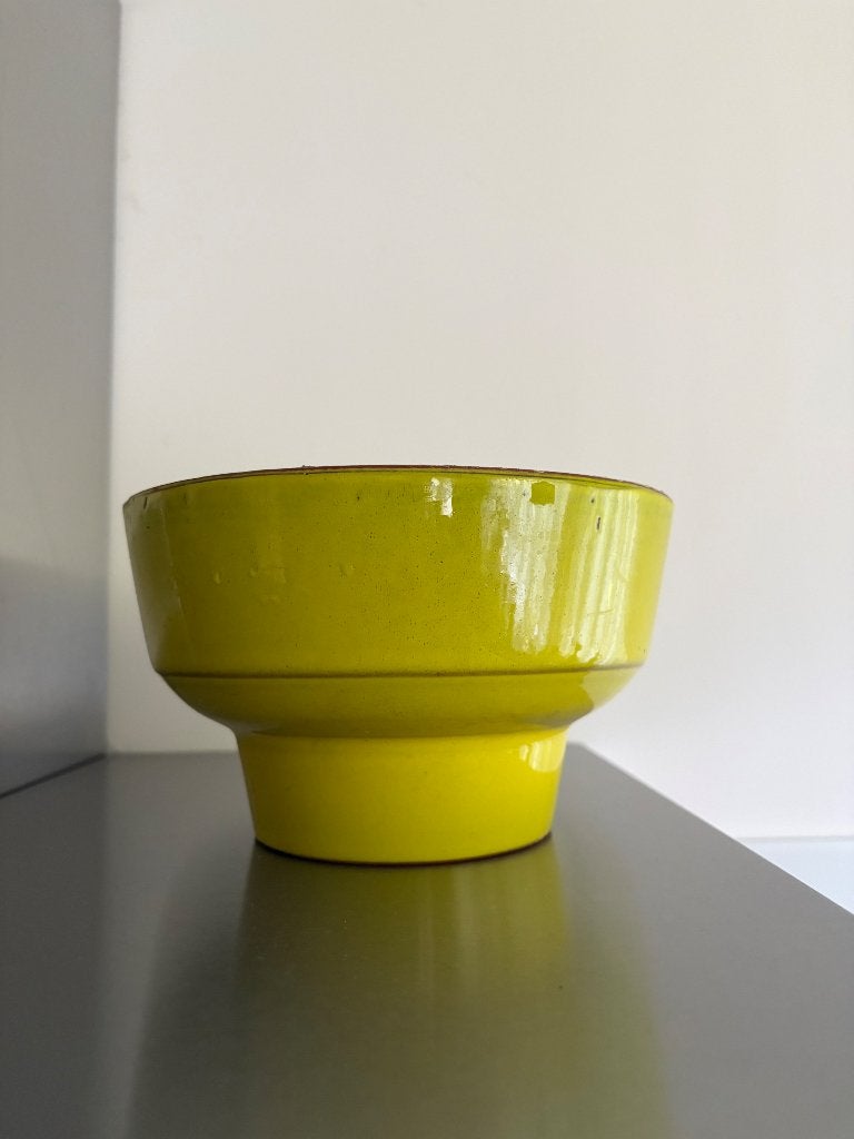 Vintage bloempot Adco, Gebruikt, Rond, Binnen, Ophalen of Verzenden