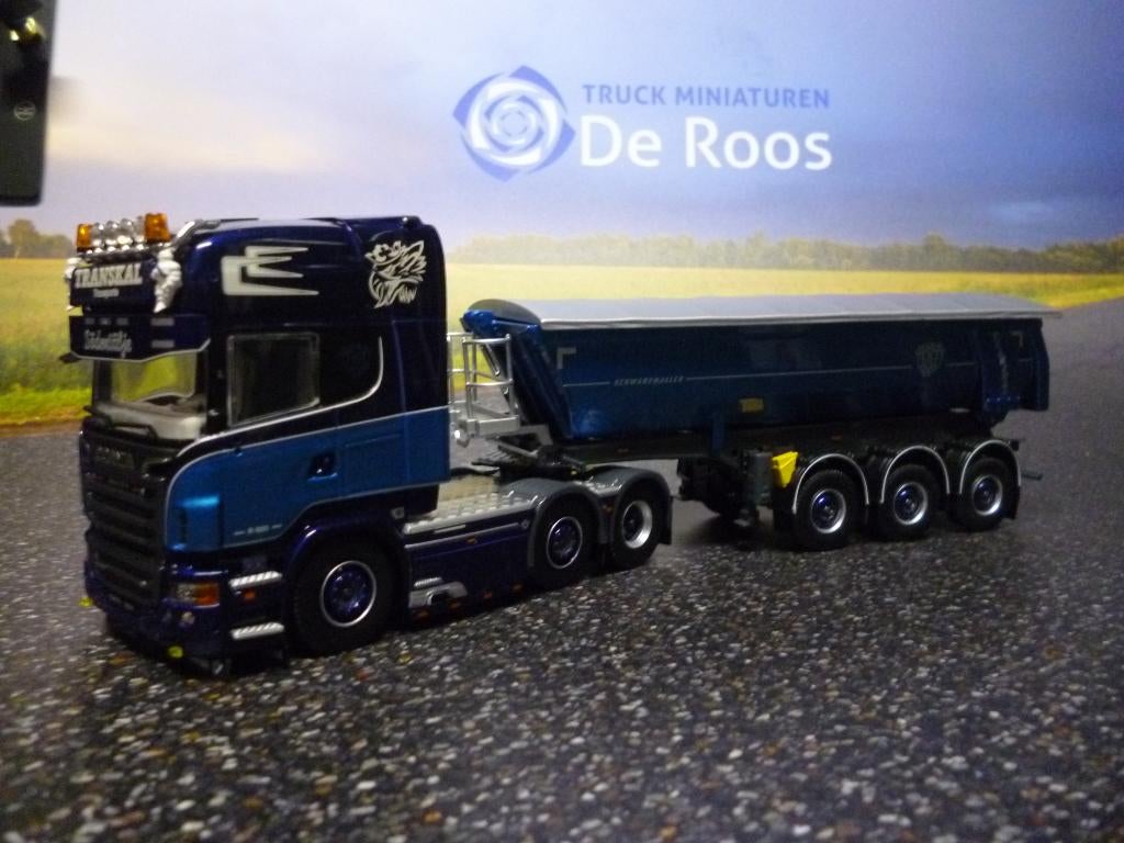 Tekno Scania R 520 Transkal, Ophalen of Verzenden, Nieuw, Bus of Vrachtwagen, Tekno