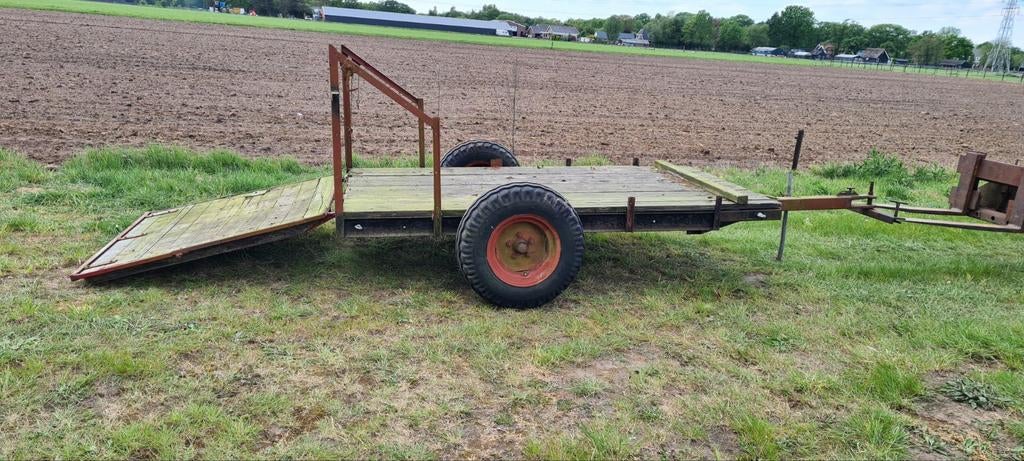 Langzaam transport aanhanger kar kan met gemak 3500kg op, Ophalen of Verzenden