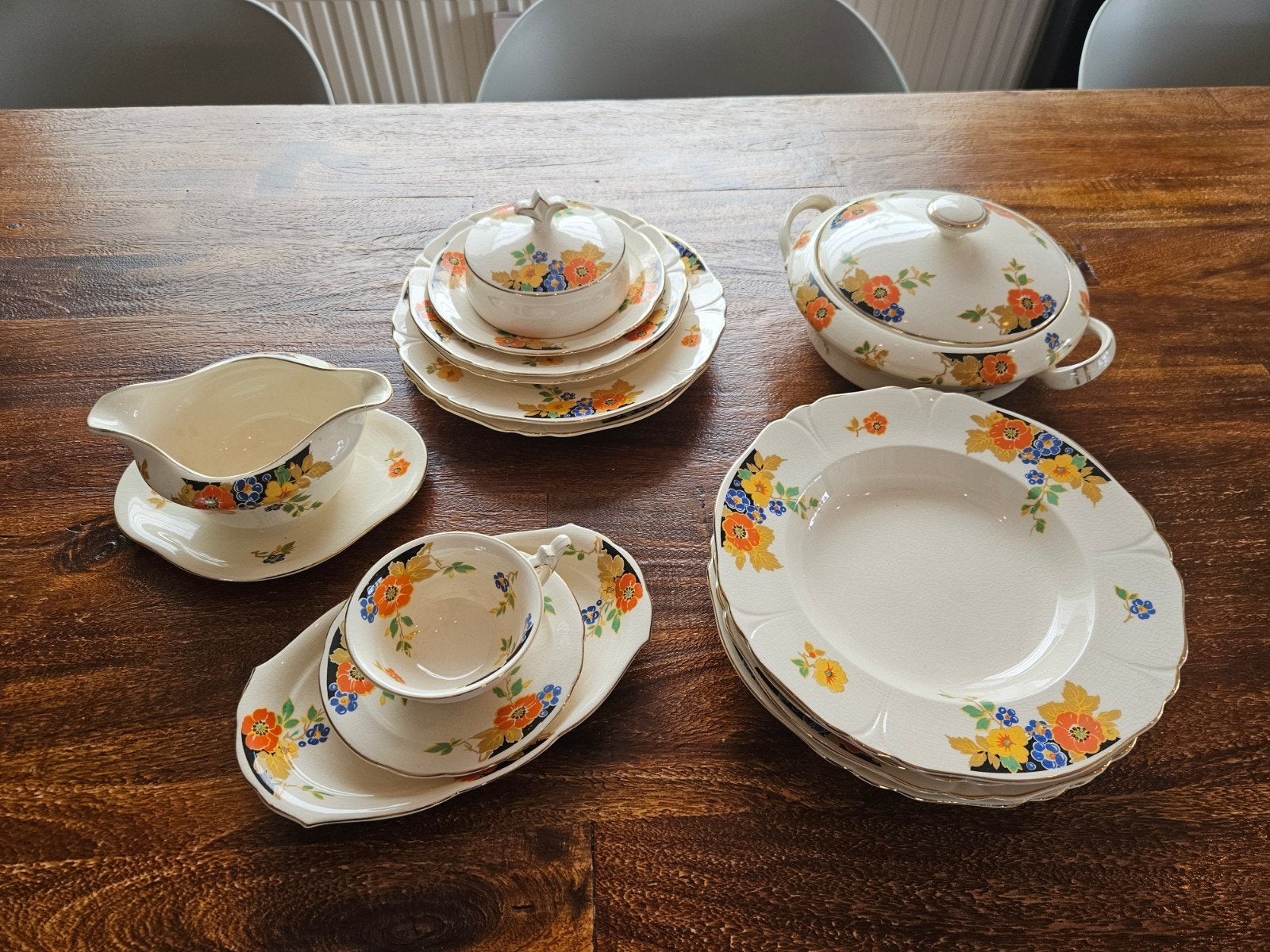 MOSA plateel Oost Indische kers, Ophalen of Verzenden