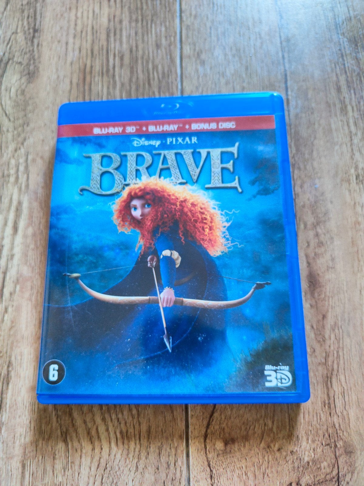 Blu-ray Disney Pixar Brave 3D, Ophalen of Verzenden, Zo goed als nieuw, Tekenfilms en Animatie