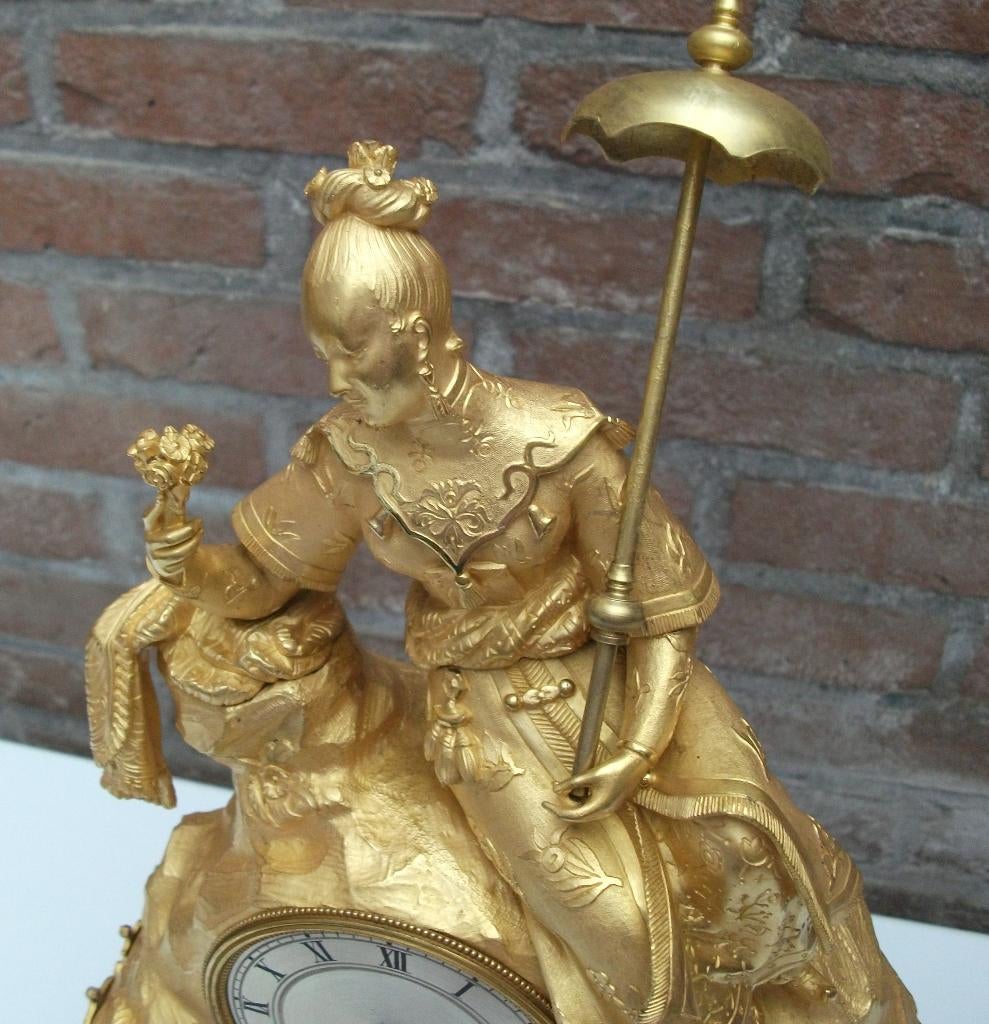 Zeldzame CHARLUS DIX PENDULE  ( 1840 ), Ophalen