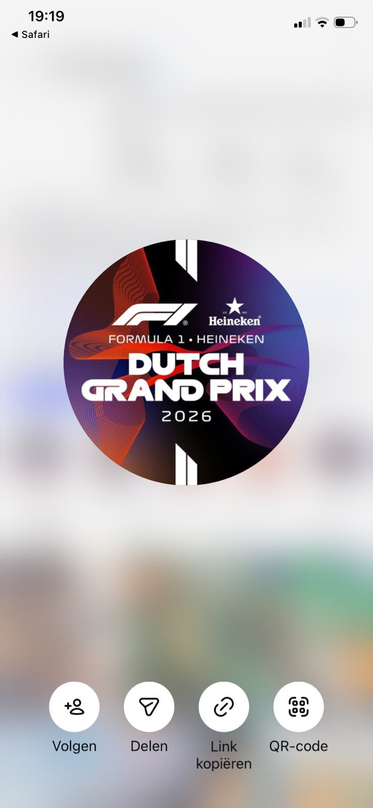 Dutch Grand Prix Experience 2026!, Eén persoon, Cadeaubon