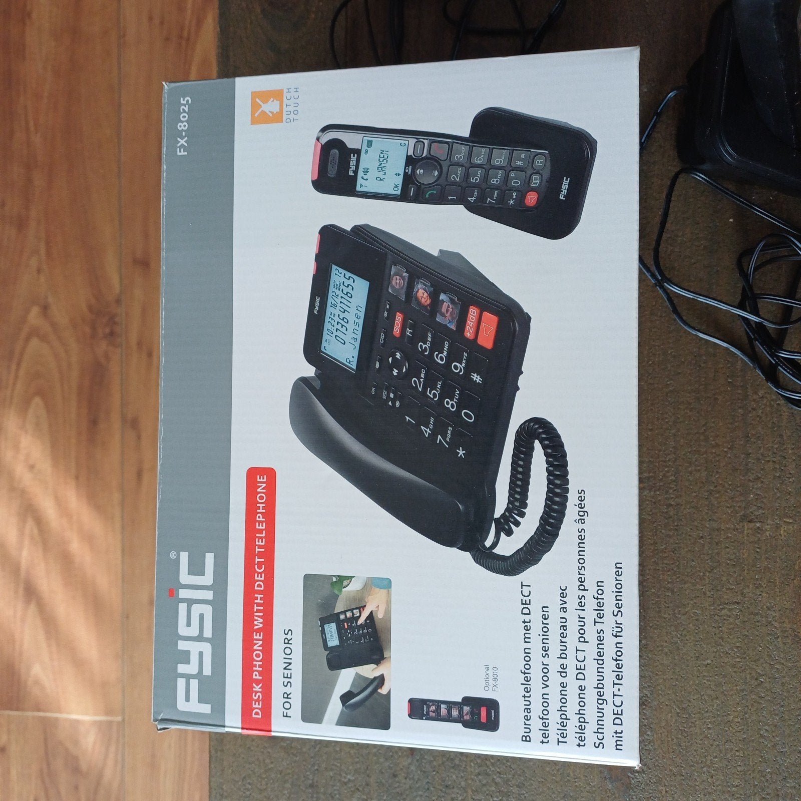 Telefoon met handset. Als je niet meer zo goed kunt., Ophalen of Verzenden, Zo goed als nieuw, 1 handset
