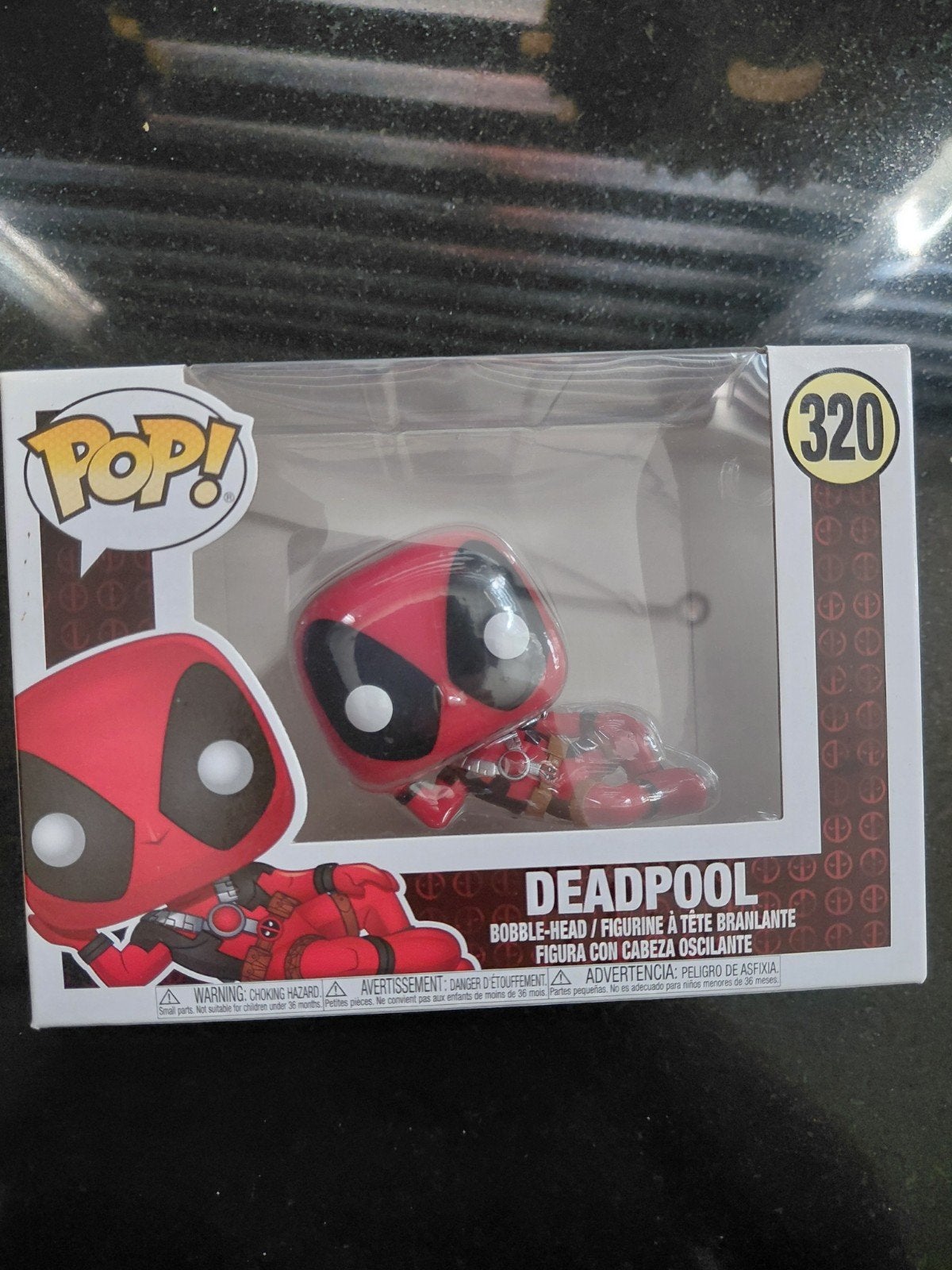 Funko Pop! Deadpool #320 Bobble-Head Marvel Figuur, Ophalen of Verzenden, Nieuw
