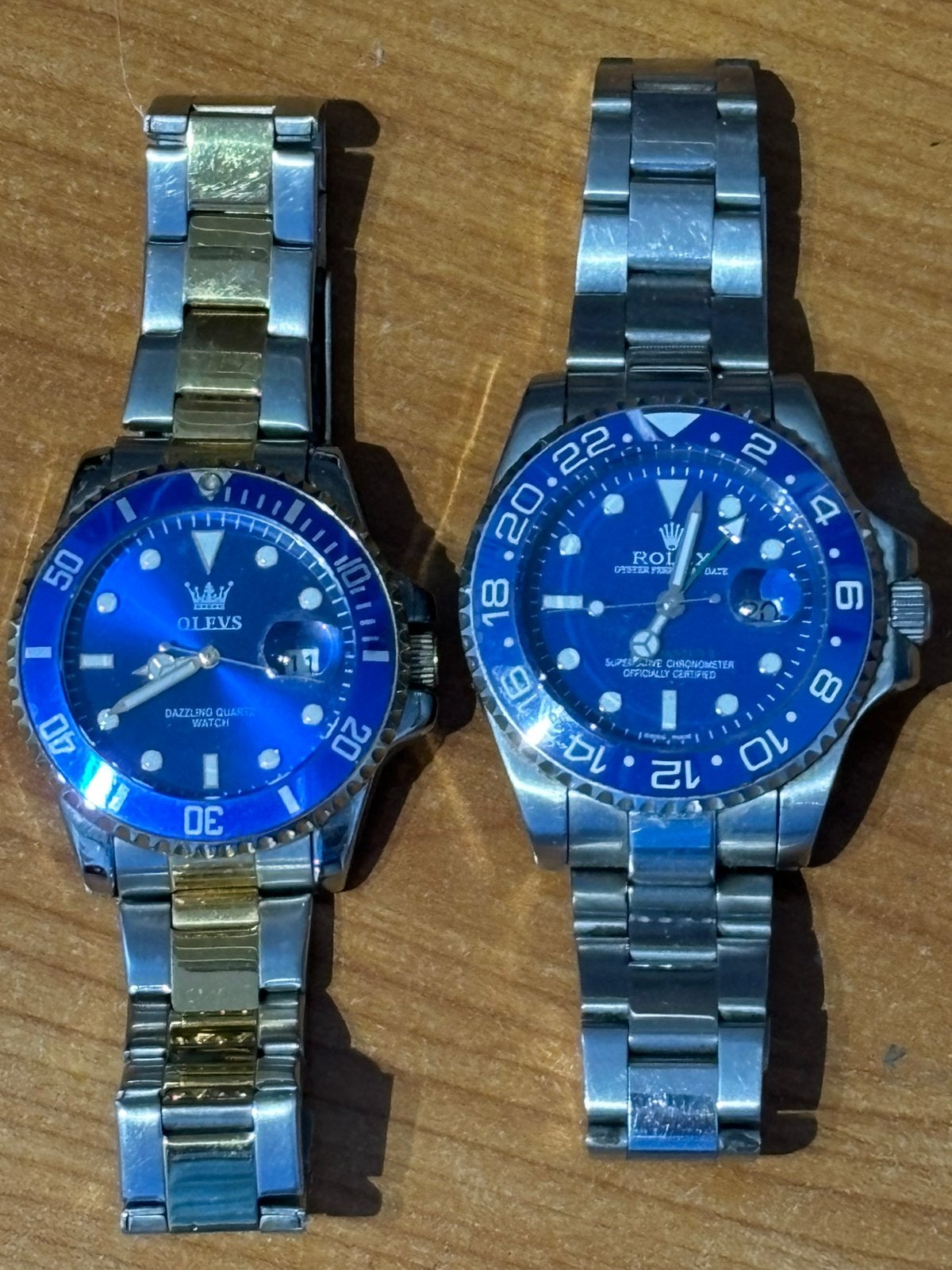 2 horloges alle 2 automaat, Sieraden, Tassen en Uiterlijk, Horloges | Heren, Ophalen of Verzenden, Zo goed als nieuw, Leer, Overige merken