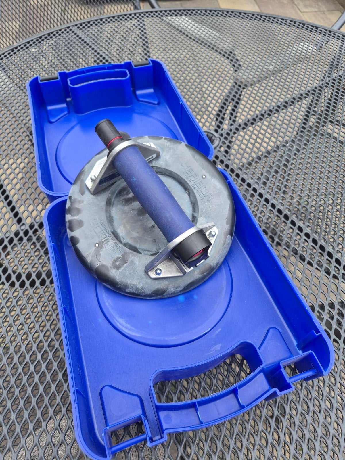 Veribor BO 601 Zuignap met Handpomp - Made in Germany, Ophalen of Verzenden, Gebruikt, Overige typen, Overige merken