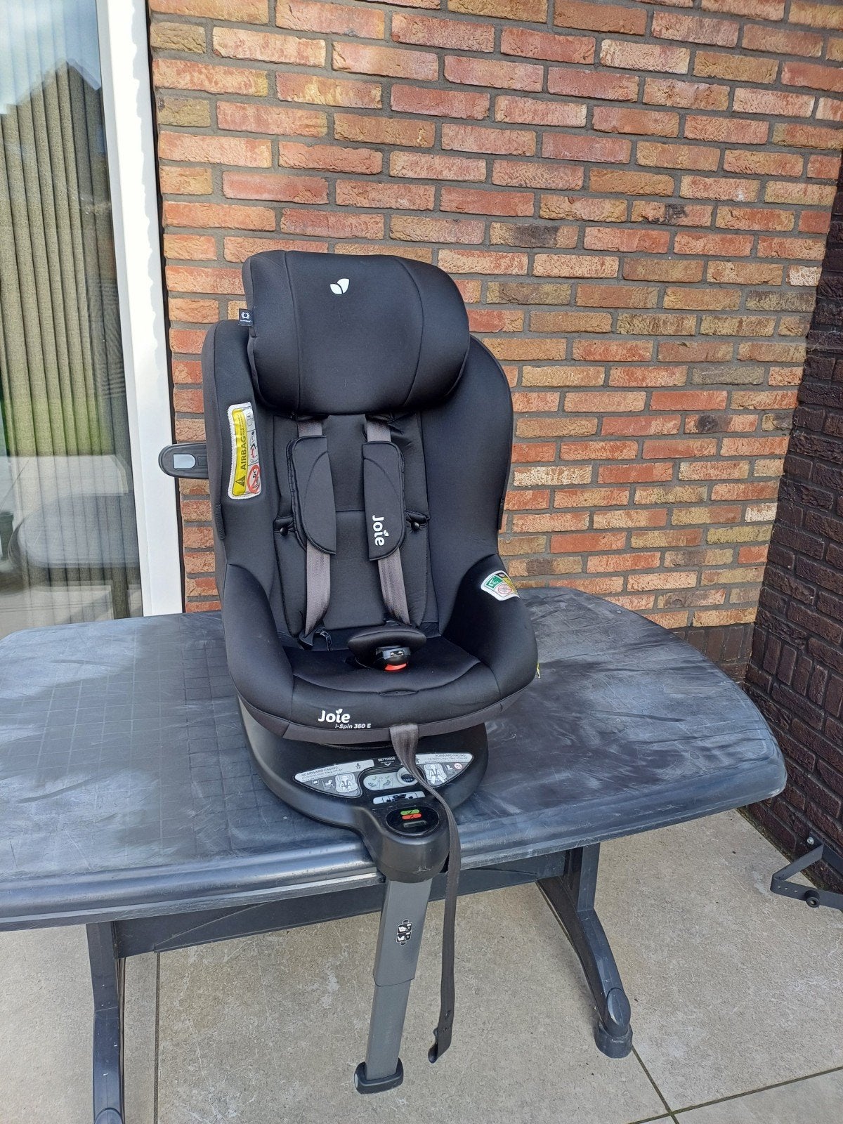 Joie i-spin 360 E autostoeltje te koop, 0 t/m 18 kg, Zo goed als nieuw, Isofix, Ophalen