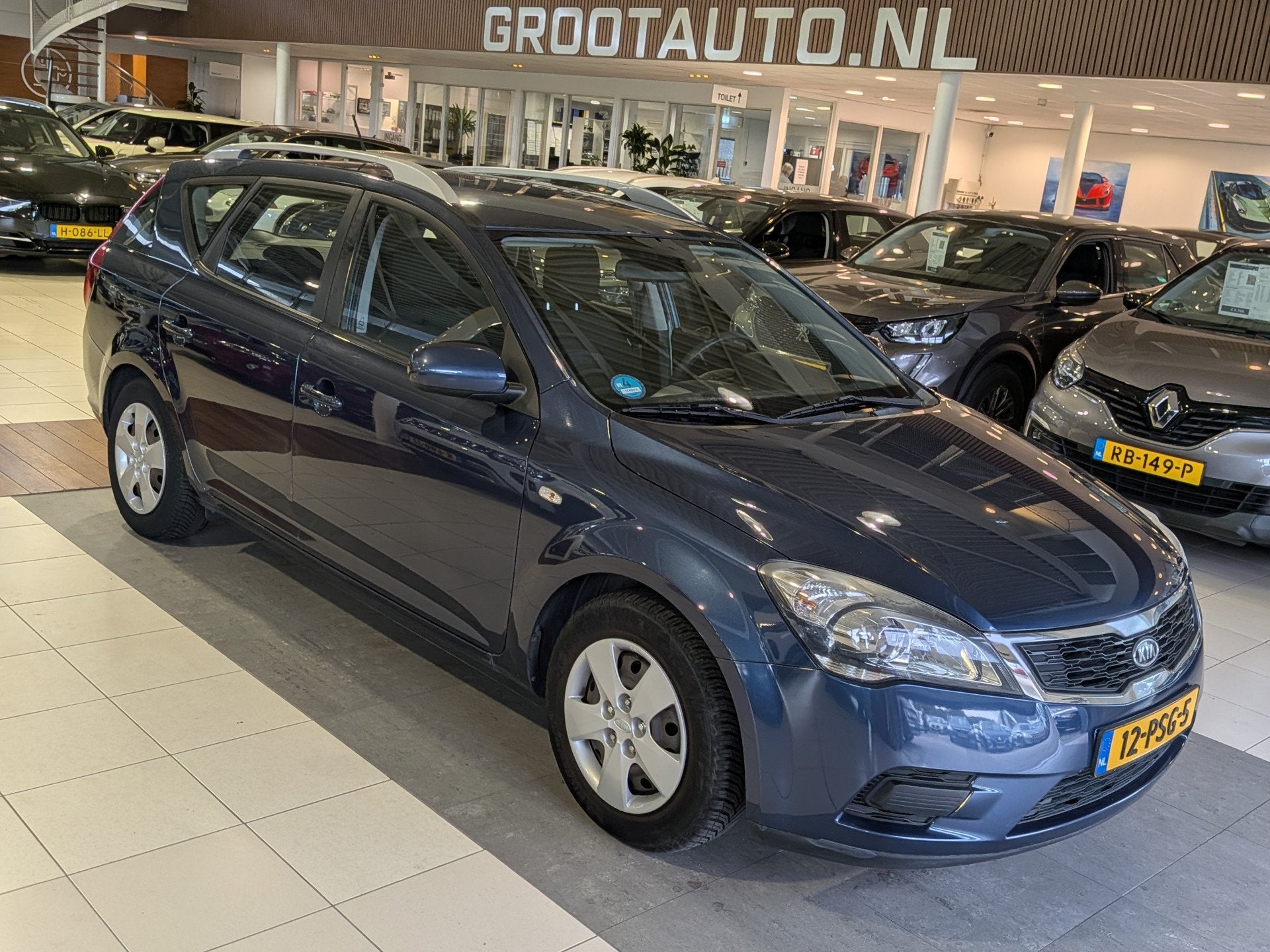 Kia cee'd 1.4 CVVT X-tra Airco, Trekhaak, Stuurbekrachtiging, Voorwielaandrijving, Euro 5, Stof, Gebruikt