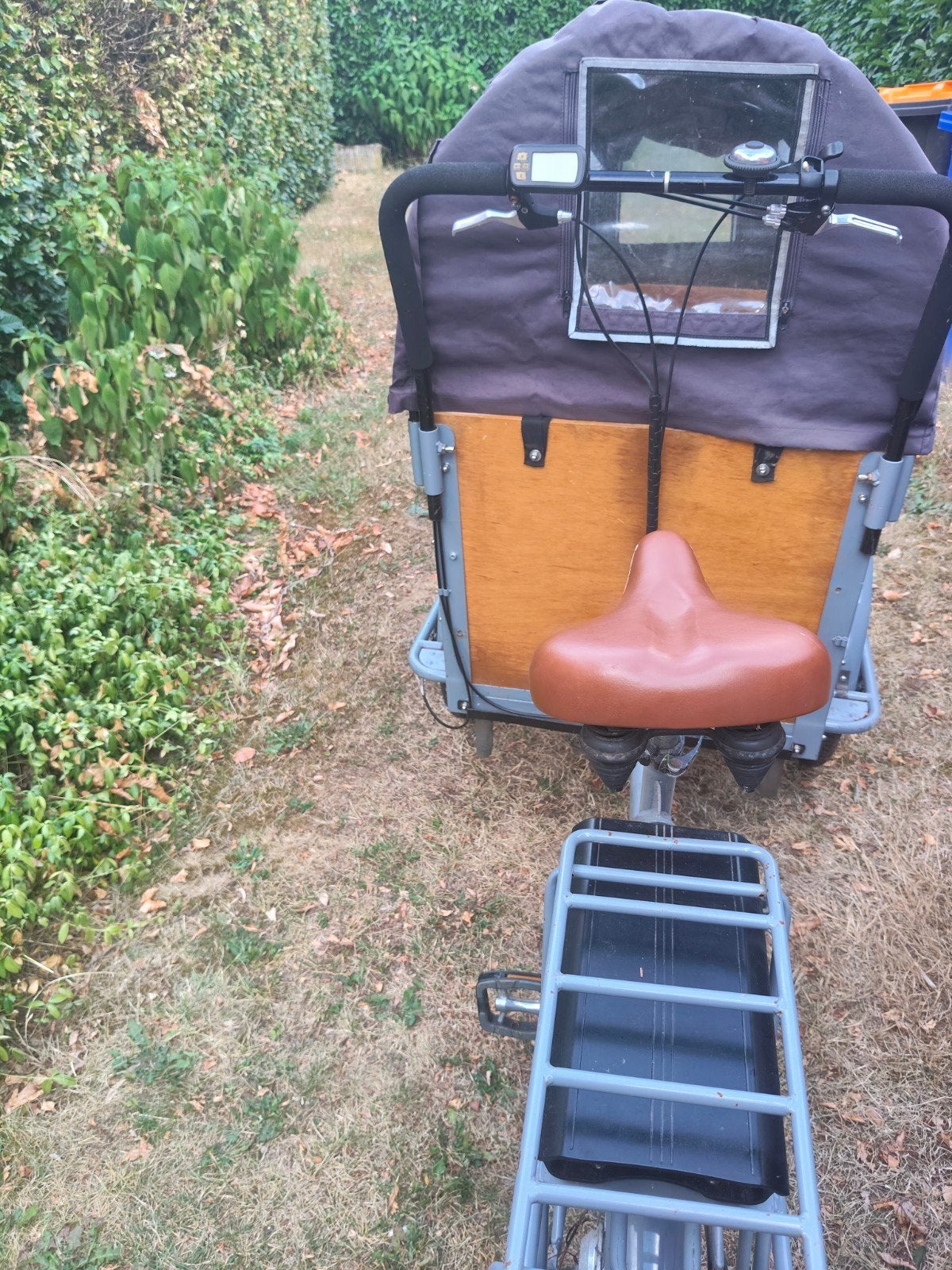 Cangoo bakfiets, Ophalen