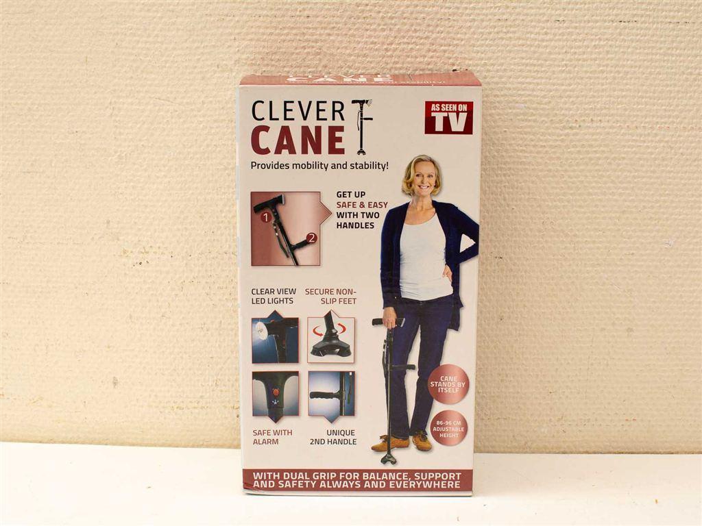 Clever cane stok 37151, Diversen, Wandelstokken, Ophalen of Verzenden, Verstelbaar, Gebruikt