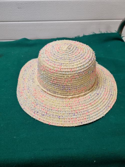 Zomerhoed dames touw met kleurtjes, Ophalen of Verzenden, 'T Olde Gre-j, Info@toldegrej.nl, Endepoelstraat 20f Didam