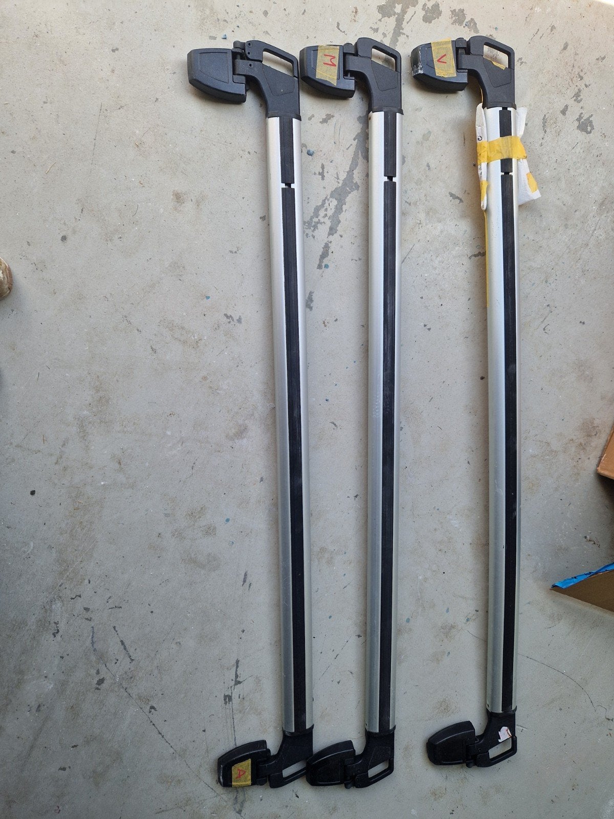 inklapbare/ Dakdragers ford custom tot 2022 - Gebruikt, Auto diversen, Dakdragers, Ophalen of Verzenden