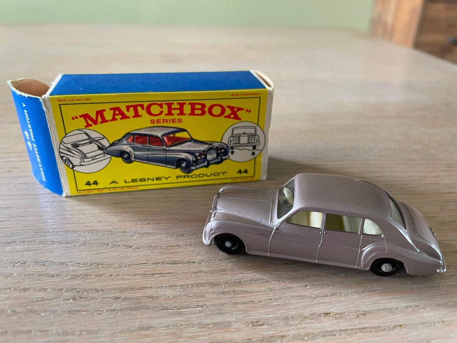 matchbox 44- rolls royce - in doosje, Ophalen of Verzenden, Auto, Matchbox