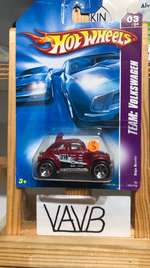 6 vw Volkswagen baja bug Hot Wheels Hotwheels VAVB nieuw, Hobby en Vrije tijd, Modelauto's | Overige schalen, Ophalen of Verzenden