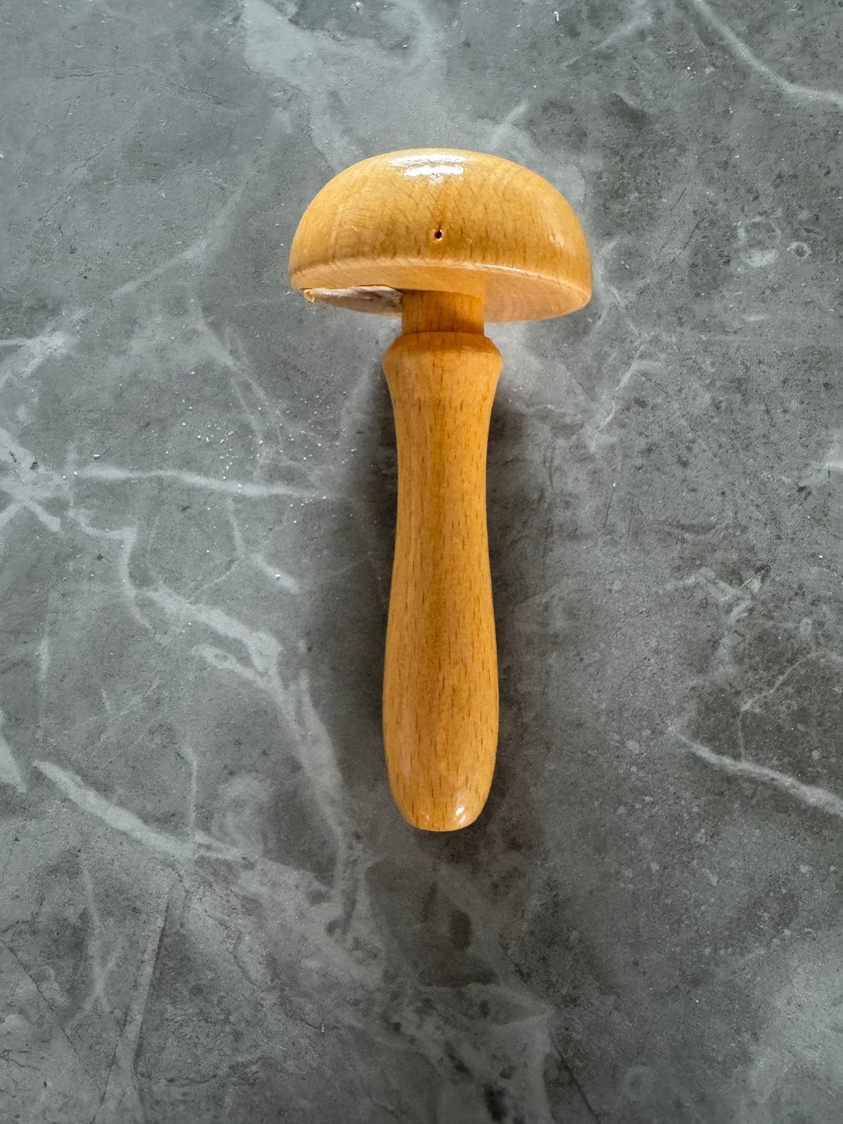 Houten paddestoel sokkenstopper, Ophalen, Nieuw