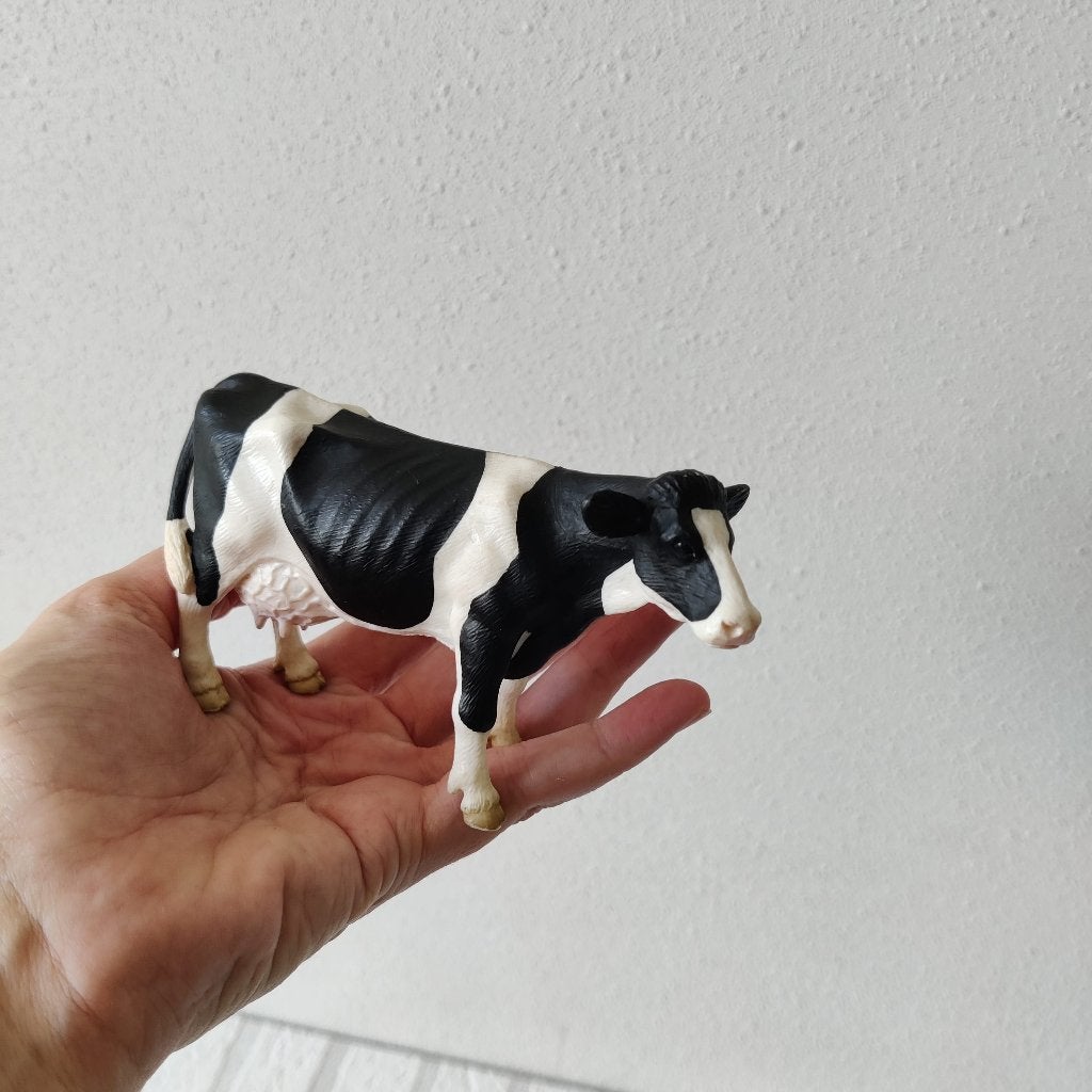 Schleich Holstein Koe 13140 Zwart Wit Boerderijdier, Ophalen of Verzenden, Zo goed als nieuw