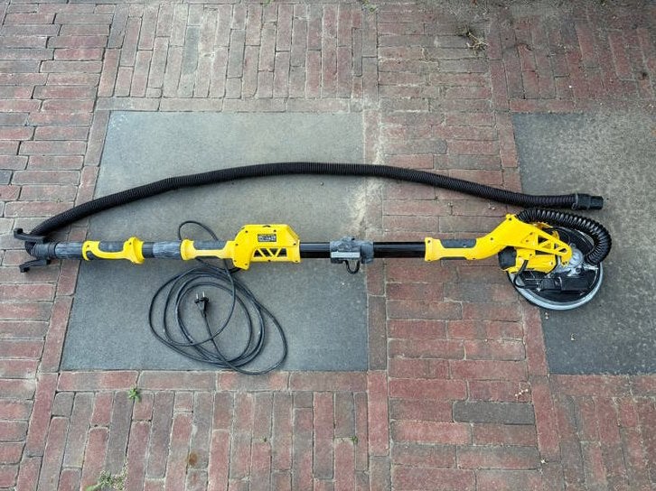 Stanley Wandschuurmachine uitschuifbare delen en verlichting, Verzenden, Gebruikt, 1200 watt of meer, Overige typen