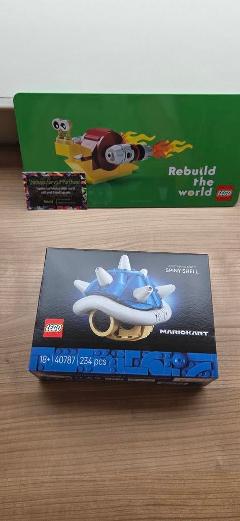 LEGO 40787 Mario Kart Spiny Shell - Nieuw en Sealed, Overige thema's, Lego, Nieuw, Ophalen of Verzenden