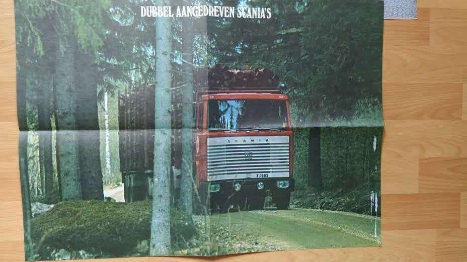 OUDE SCANIA VABIS BROCHURES ETC., Boeken, Auto's | Folders en Tijdschriften, Ophalen of Verzenden, Gelezen, Overige merken