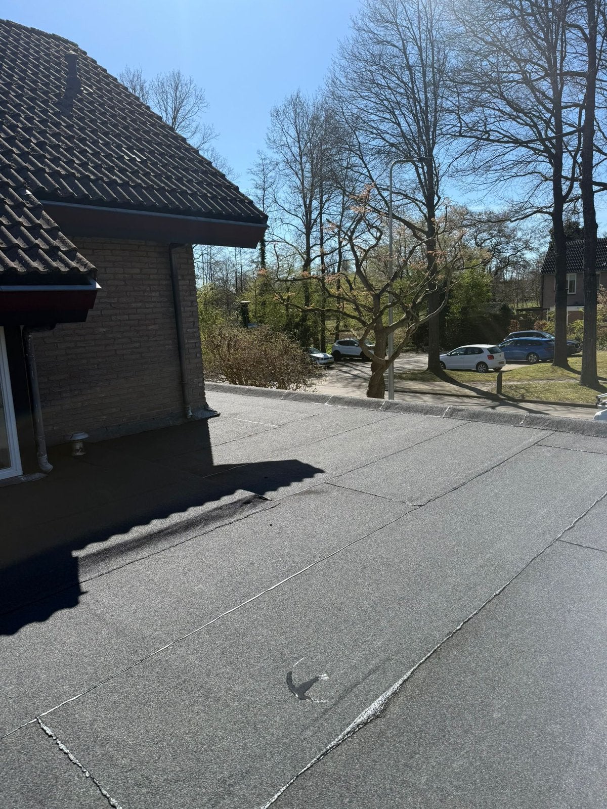 Dakdekkers EPDM Plakken Bitumen branden Dakgoot reparatie, Doe-het-zelf en Verbouw, Steen of Klei, Zwart, Overige typen, Nieuw