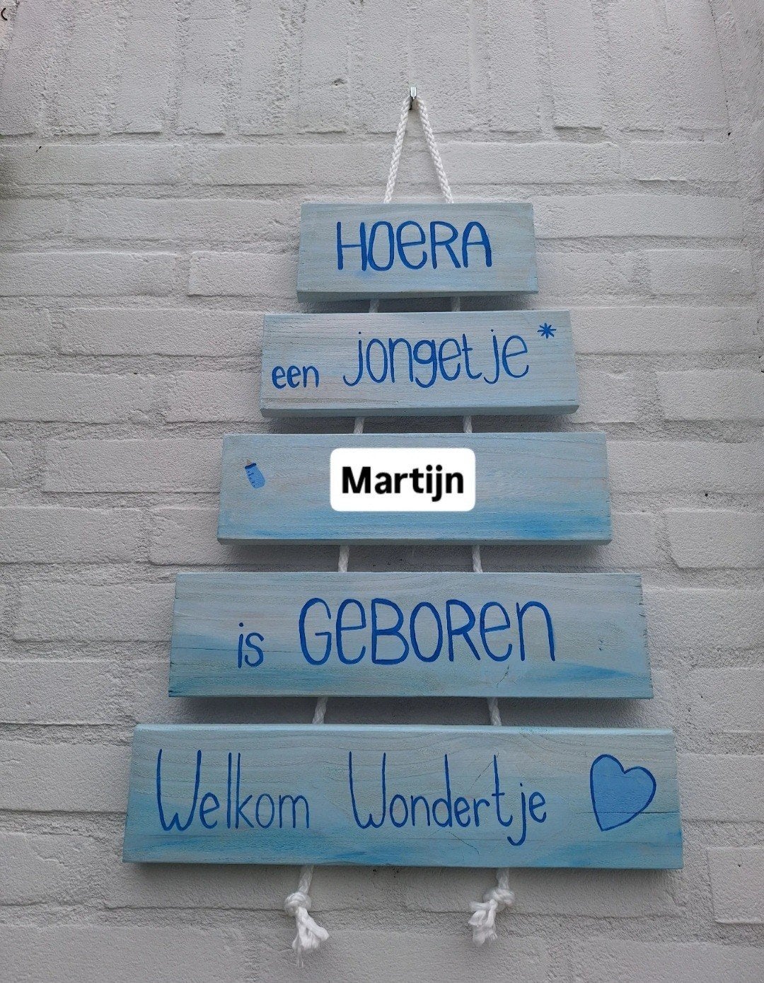 geboortebordjes, Ophalen of Verzenden, Nieuw
