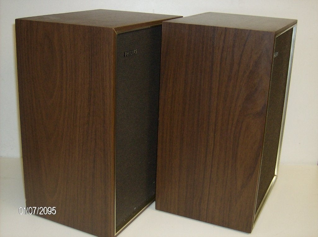 Philips Vintage Boxen, Stereo speakers, Philips, Gebruikt, Ophalen of Verzenden