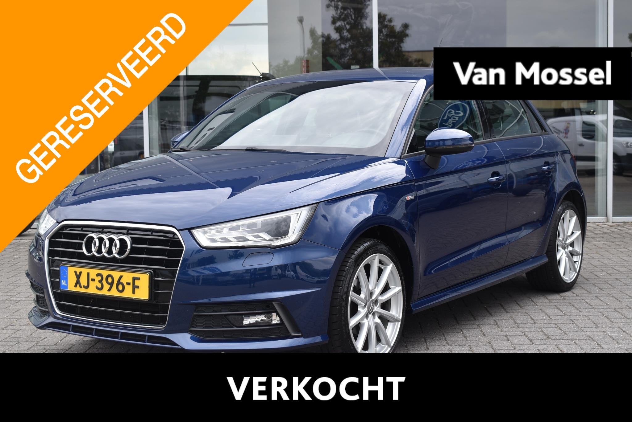 Audi A1 Sportback 1.0 TFSI Advance Sport | Cruise Control |, Auto's, Voorwielaandrijving, 12 maanden, 95 pk, Blauw