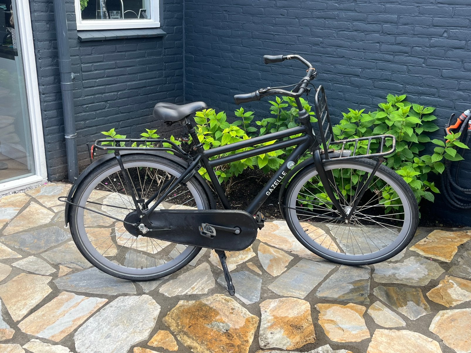 Gazzele puur NL stadsfiets, Terugtraprem, Gebruikt, Versnellingen, Ophalen