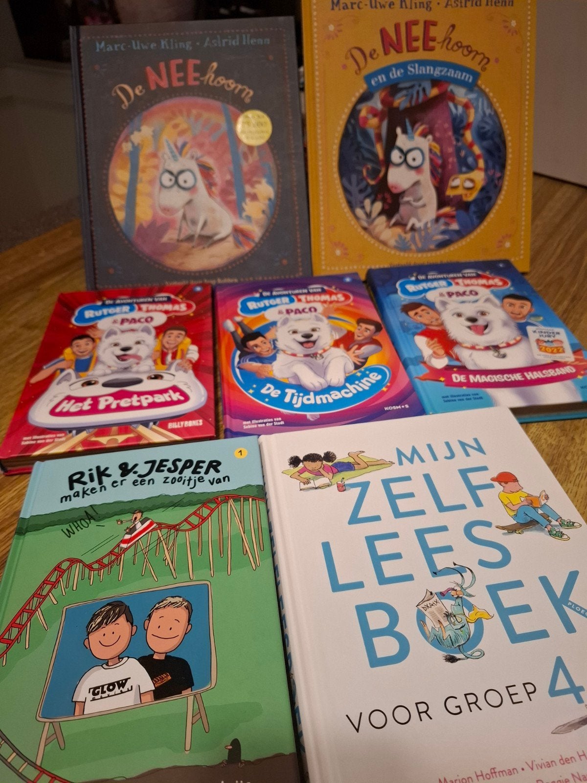De NEE-hoorn, Rutger & Thomas, Rik & Jesp, Ophalen, Nieuw, Fictie algemeen