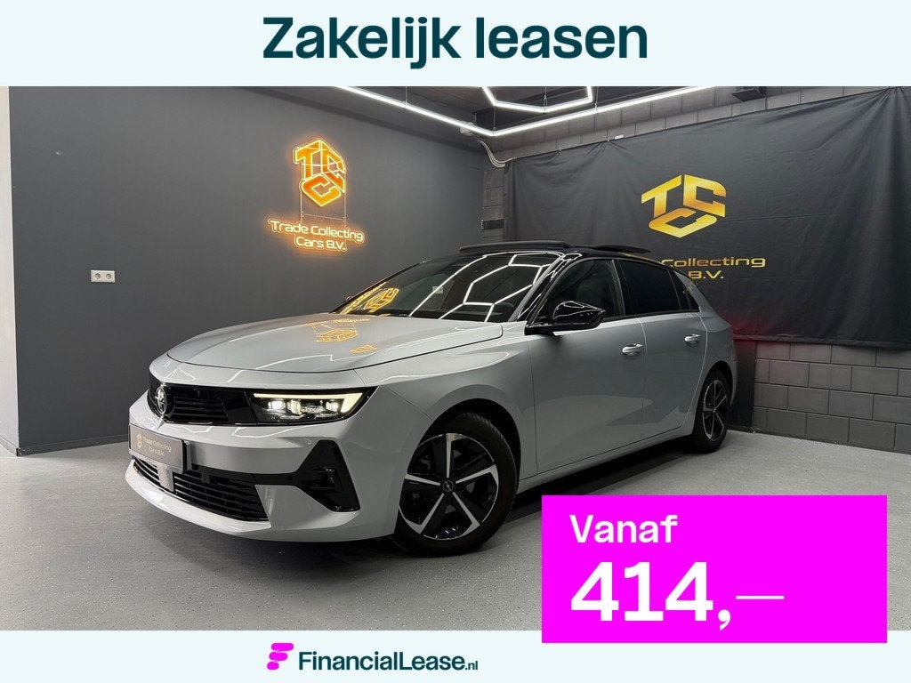 Opel ASTRA 1.2 Turbo GS PANO-ACC-STOEL/STUUR VW, Gebruikt, 1199 cc, Leder, 19 km/l