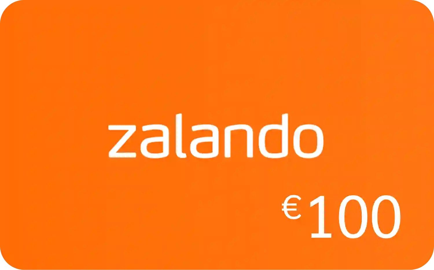 Zalando cadeaubon t.w.v. 100 euro (meerdere beschikbaar), Eén persoon, Cadeaubon