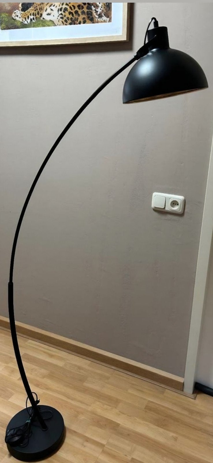 Mooie staande zwarte lamp, Ophalen, 150 tot 200 cm