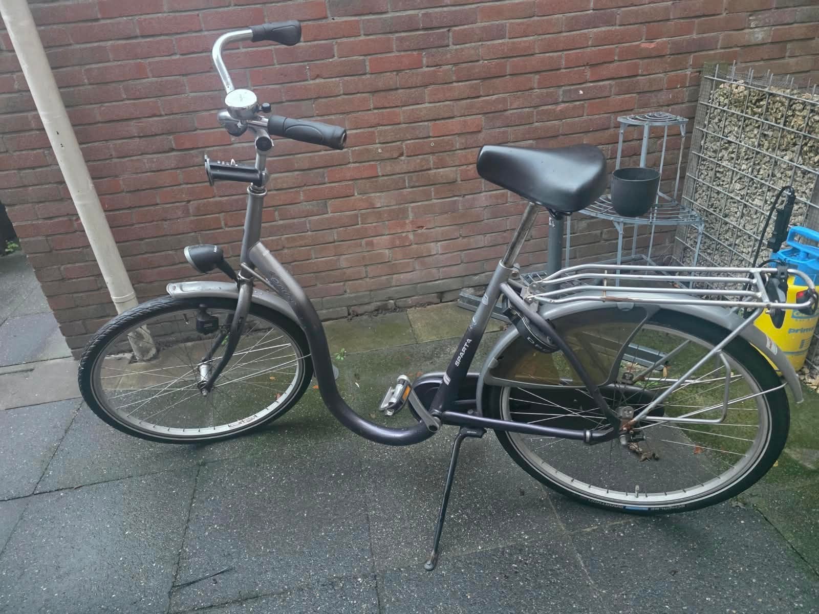 Sparta Entree Damesfiets - gebruikt, Terugtraprem, Sparta, Ophalen of Verzenden, 50 tot 53 cm
