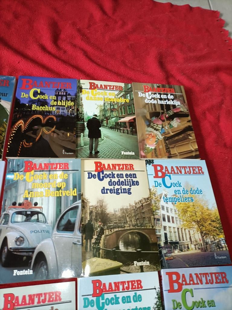 Grote collectie Baantjer boeken - 21 stuks, Ophalen of Verzenden, A.C. Baantjer, Tv-bewerking