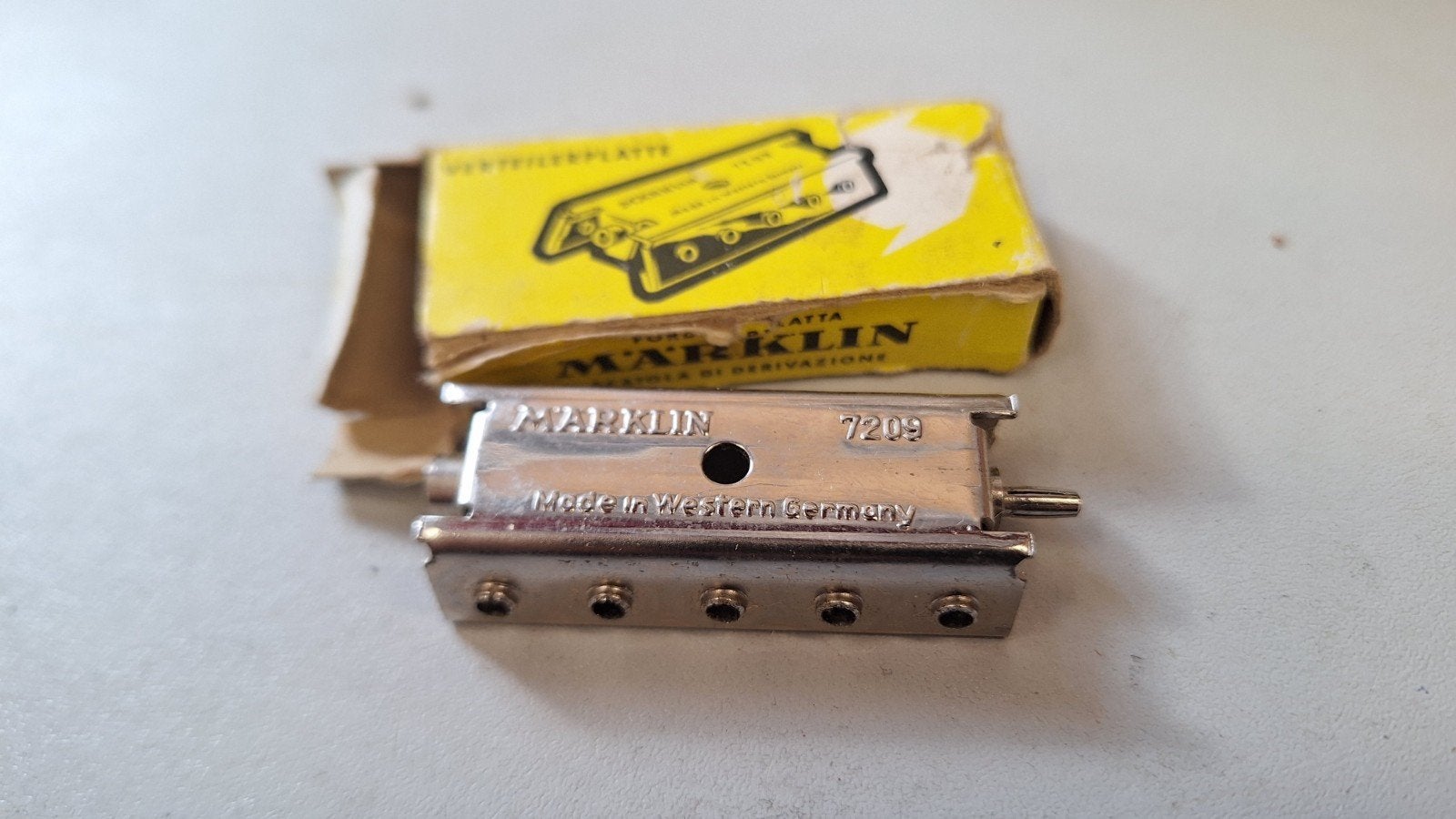 Märklin 7209 Verdeelplaatje, Wisselstroom, Gebruikt, Rails, Ophalen of Verzenden