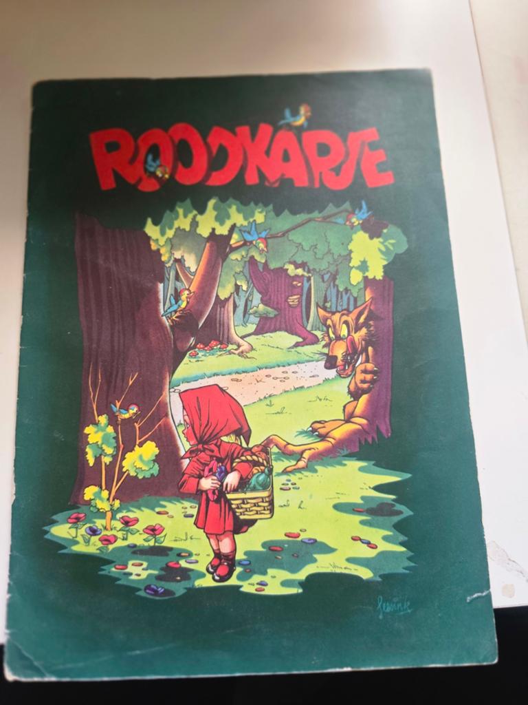 Roodkapje Uitklapboek - Vintage Sprookjesboek, Ophalen of Verzenden, Gelezen, Onbekend