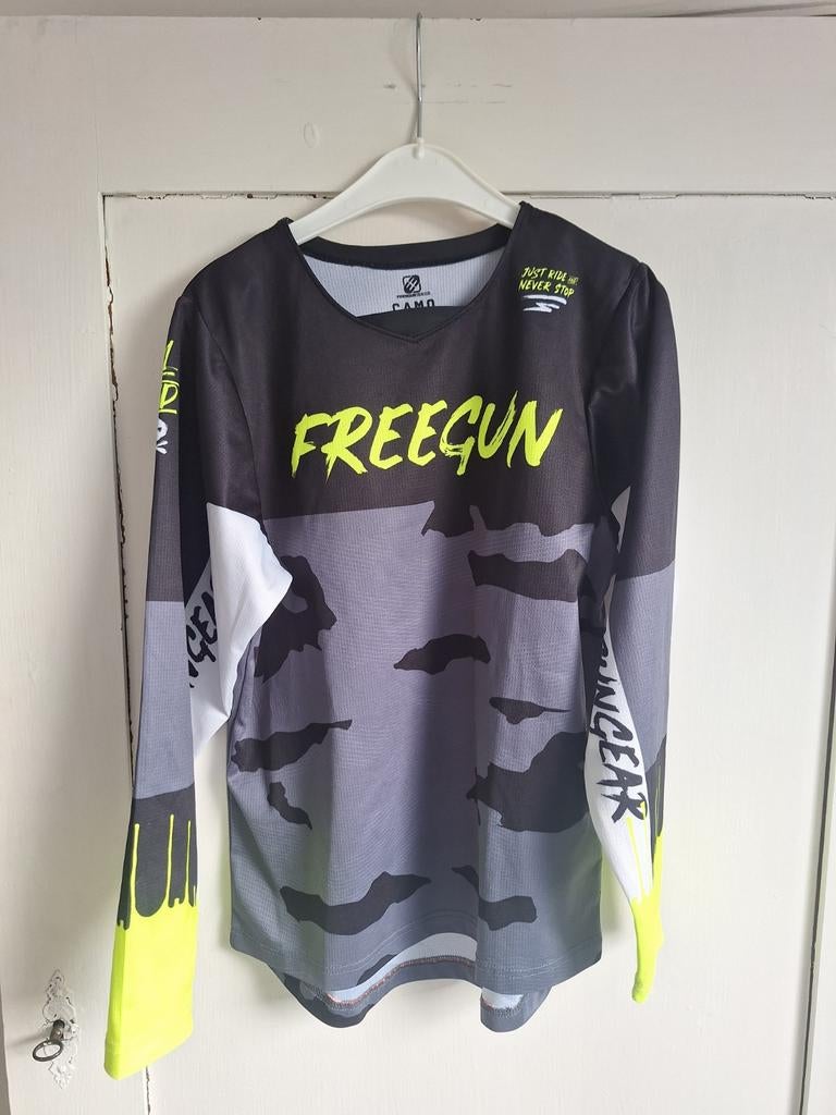 Freegun motorcross fietscross shirt, Motorcrosskleding, Kinderen, Ophalen of Verzenden, Freegun