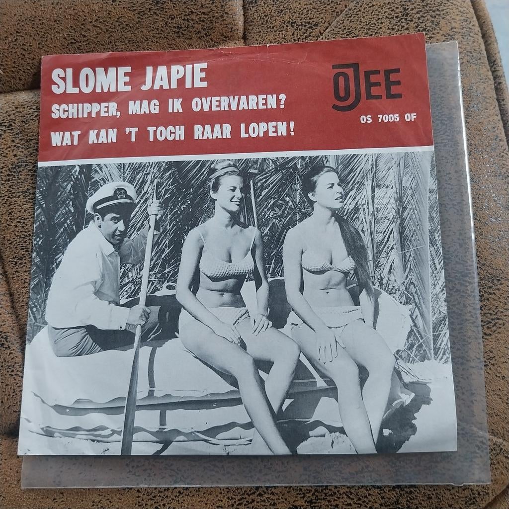 Slome Japie - Schipper, mag ik overvaren? (Vinyl Single), Gebruikt, 7 inch, Single, Ophalen of Verzenden