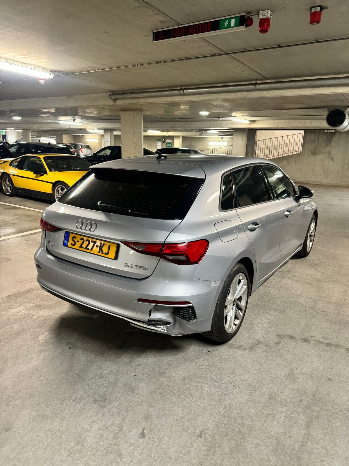 Audi A3 35 Tfsi lichte blik schade netjes onderhouden, Auto diversen, Schadeauto's, Ophalen, 1498 cc, Handgeschakeld, Audi