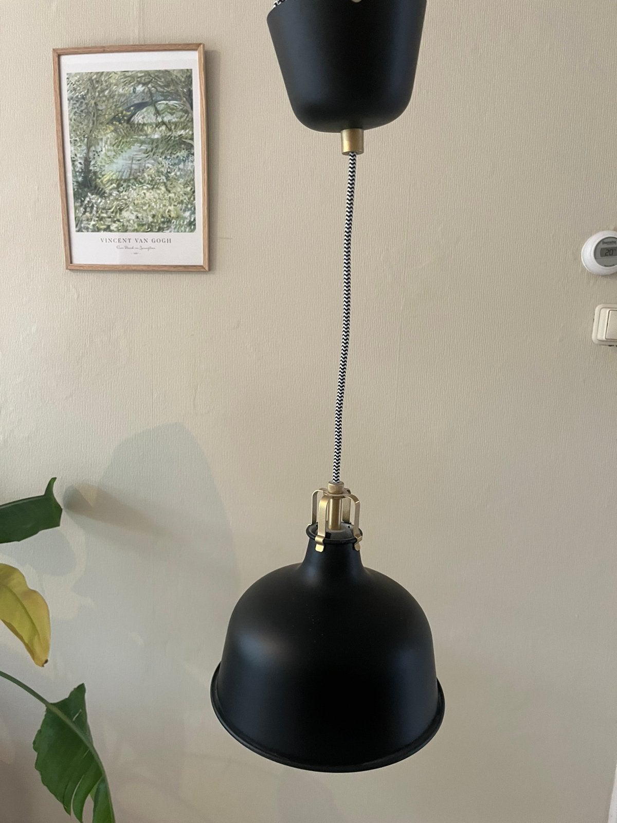 Hanglamp IKEA Ranarp 23cm, Ophalen, Zo goed als nieuw, Metaal, E27 (groot)