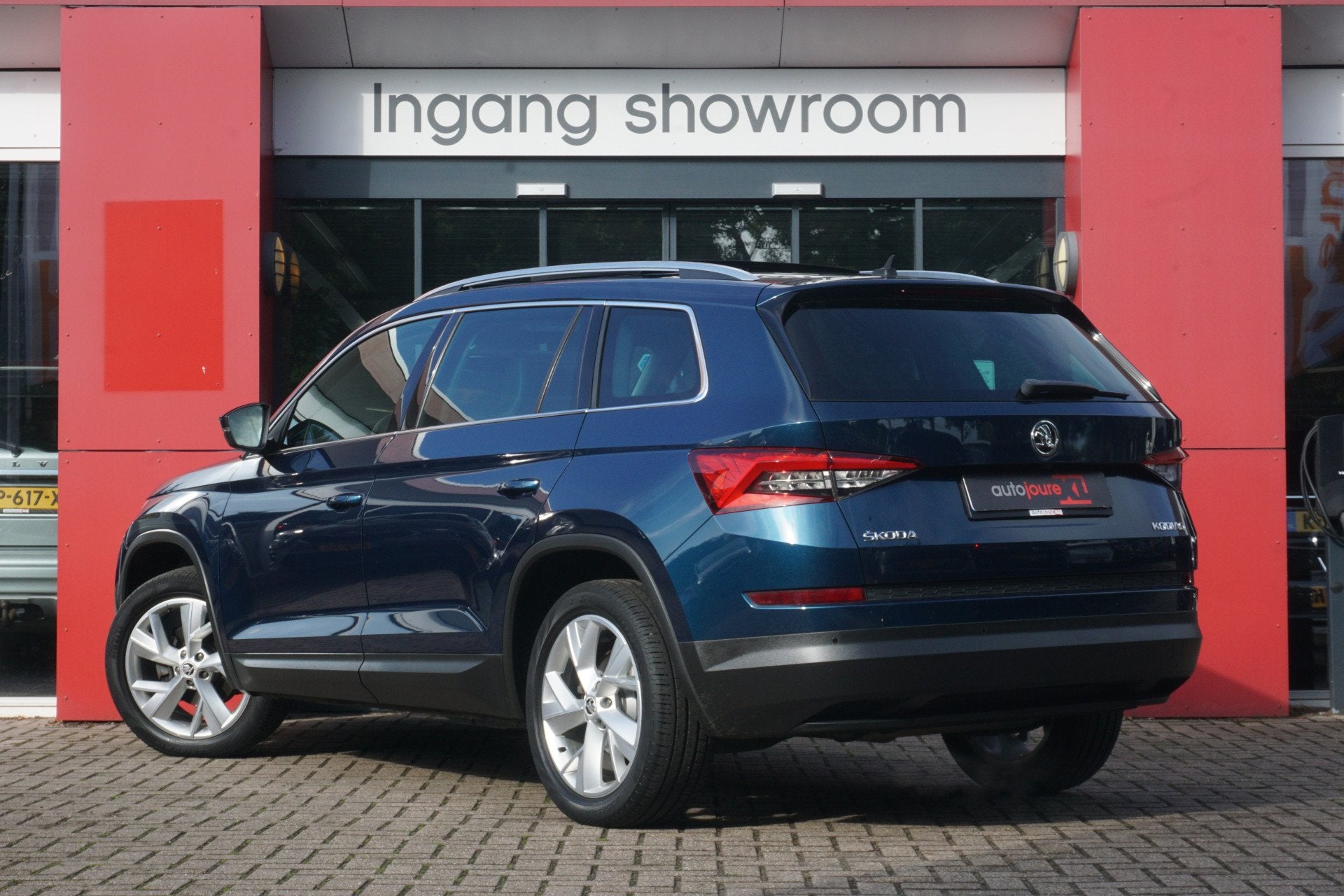 Skoda Kodiaq 1.4 TSI ACT Style Business | Automaat | Leder |, Auto's, Skoda, 4 cilinders, 150 pk, Blauw, 1446 kg